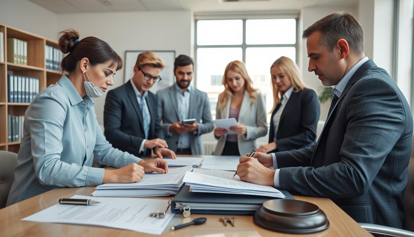 Coordination of property closing documents and timelines